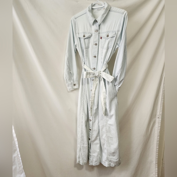 Levi’s Denim Maxi Dress - Picture 1 of 15